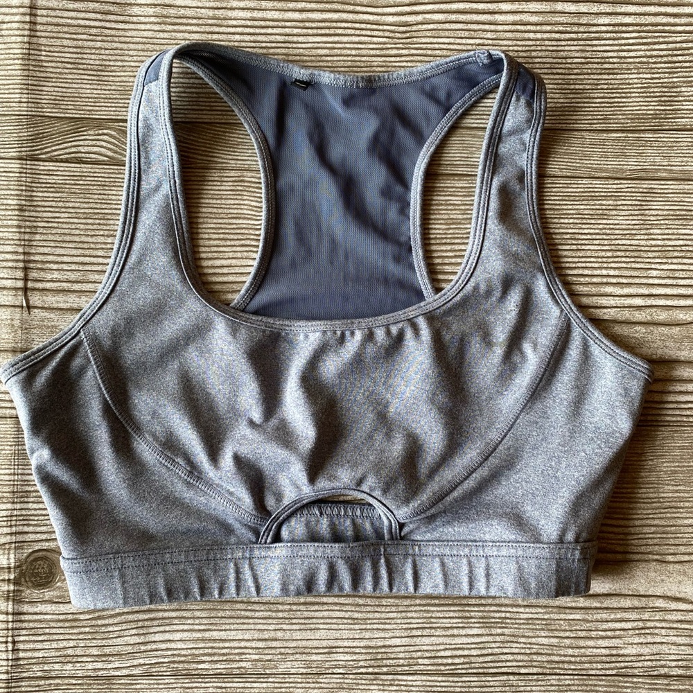 Gymshark Sports Bra Gray - Picture 1 of 10